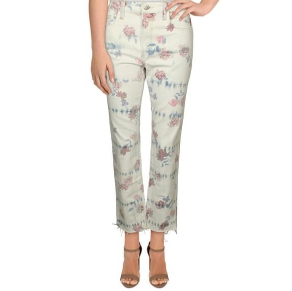 😻I Wana some JOE'S JEANS The Luna Midnight Rose Tie Ankle Cut Jeans - Picture 3 of 5